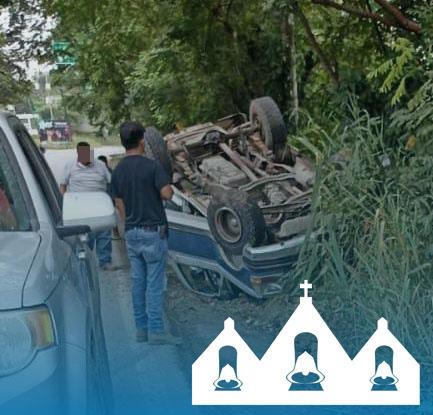 Se registraron dos accidentes
