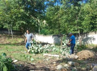 Realizaron limpieza en colonias y comunidades