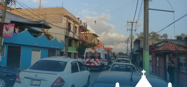 Sujeto cayó de su bicicleta