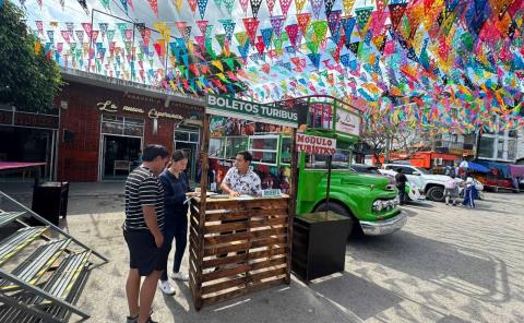 Abierto módulo para adquirir boletos de la ruta del turibús 
