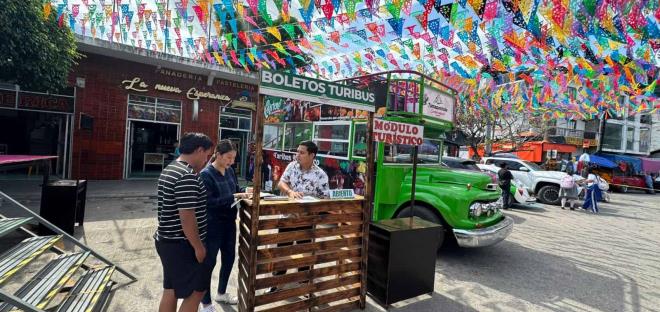 Abierto módulo para adquirir boletos de la ruta del turibús 
