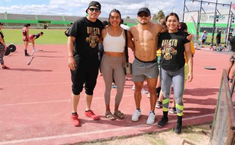 Enrique brilla en el crossfit 
