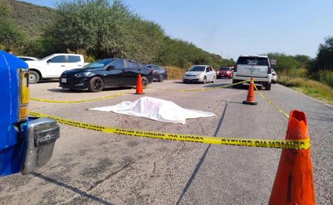 MOTOCICLISTA MURIÓ AL SER ATROPELLADO 
