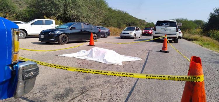 MOTOCICLISTA MURIÓ AL SER ATROPELLADO 