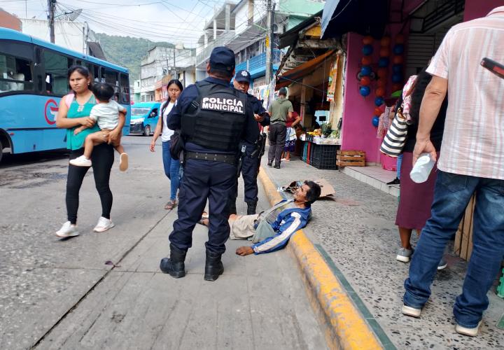 Herido al sufrir caída