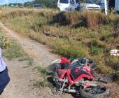 Motociclista accidentado