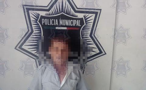 Detenido con arma hechiza
