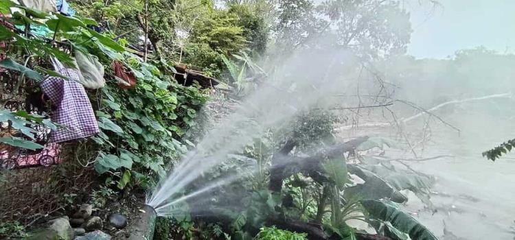 Suspendido abasto de agua en colonias