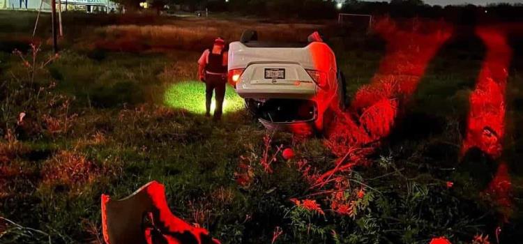 Volcadura dejó un lesionado 