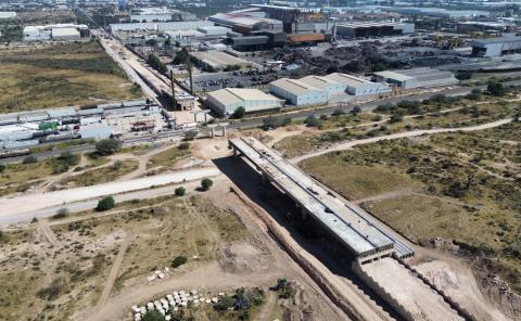 Avanzan obras de la ruta alterna al Eje 122
