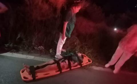 Mujer atropellada en La Fortuna