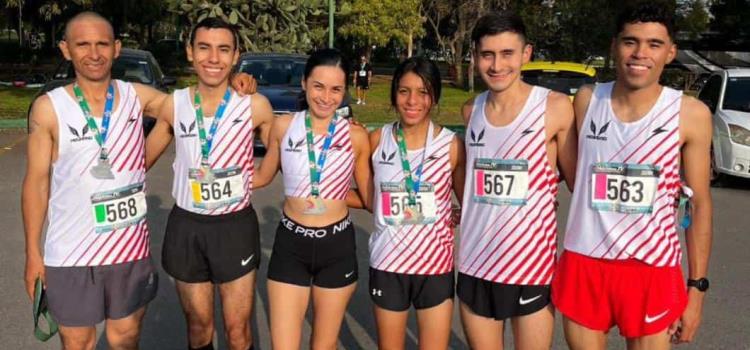 Brillan atletas en Marathon TV 