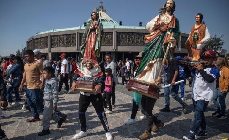 1,100 peregrinos partieron a Basílica 