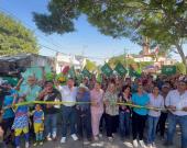 Plaza de Puente del Carmen rehabilitó edil Arnulfo Urbiola