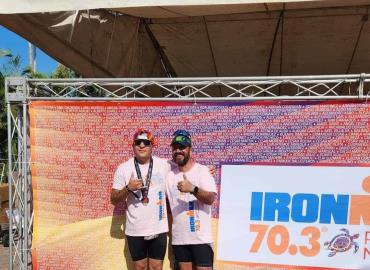 Rioverdenses corrieron en el Ironman 