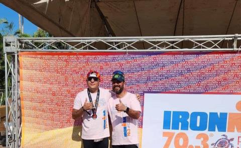 Rioverdenses corrieron en el Ironman 
