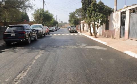 Pavimentaron calle Rinconcito en capital

