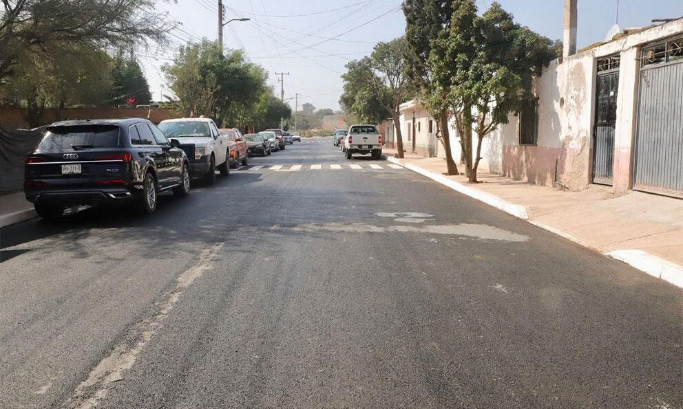 Pavimentaron calle Rinconcito en capital

