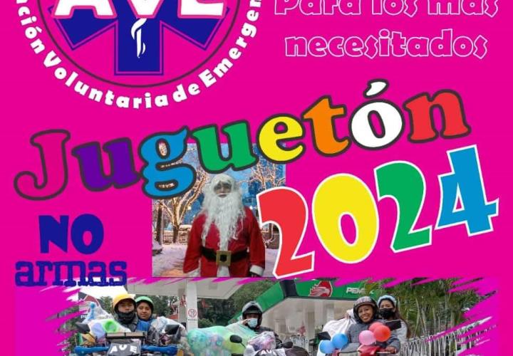 Inicia AVE colecta para el Juguetón 2024