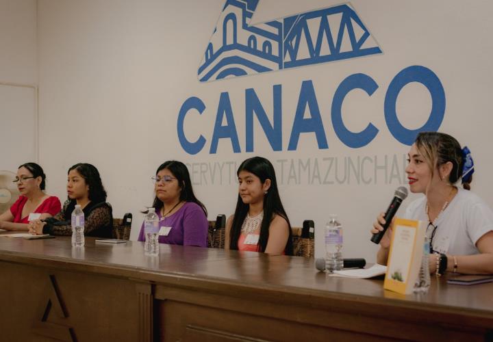 Autoras de la Huasteca se presentan en evento literario en Tamazunchale