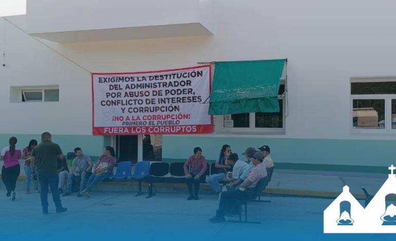 Piden la destitución del administrador Hospital Integral de Atlapexco