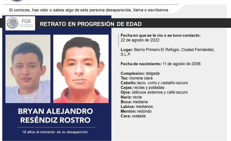 Sigue joven extraviado