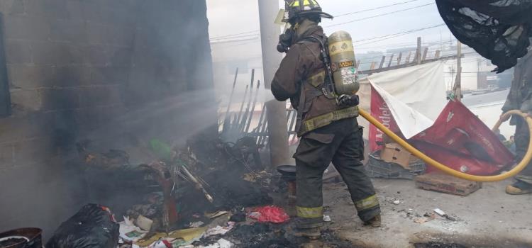 ARDIÓ UNA VIVIENDA 