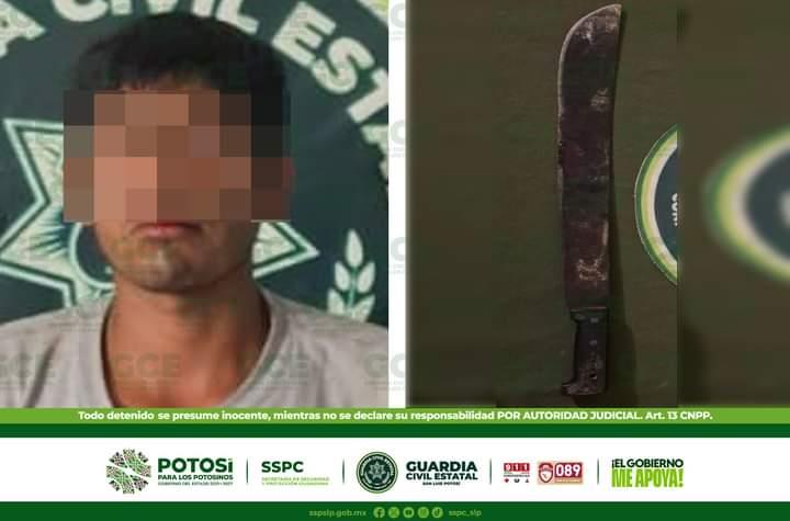 Macheteado en Xinictle: detienen al agresor