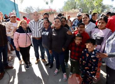 Galindo atendió a la población 