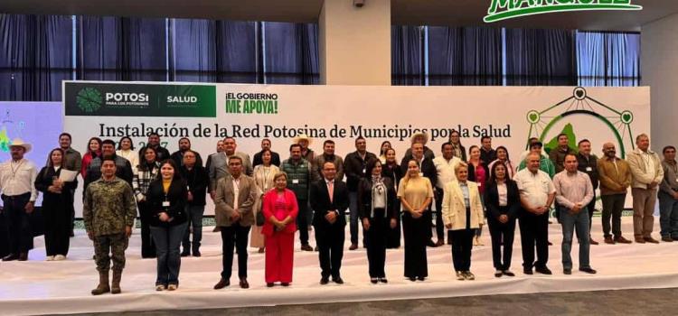 Comenzó Red Potosina de Municipios por la Salud