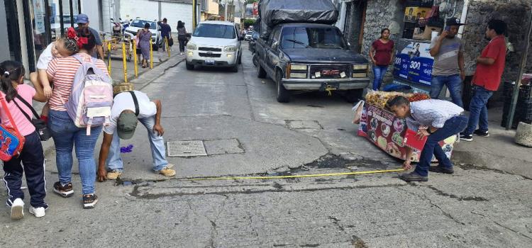 Verifican calles de la localidad