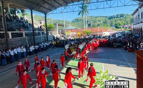 Realizaron acto conmemorativo de la revolución mexicana