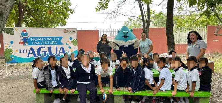 Promueven la cultura del agua entre niños