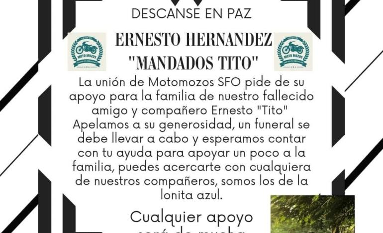 Tras homicidio familia de mandaditos pide ayuda para gastos