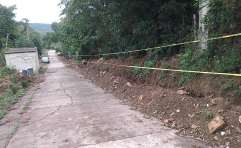 Precaución por trabajos en la calle Ignacio Ramírez