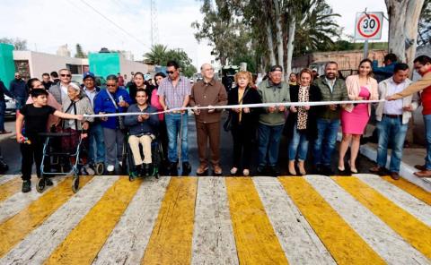 Presidente inauguró obra vial en la capital