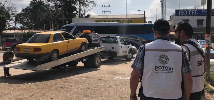 Detectan transporte  "pirata" en la región