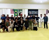 Continúan mejorando en la técnica jiu-jitsu 