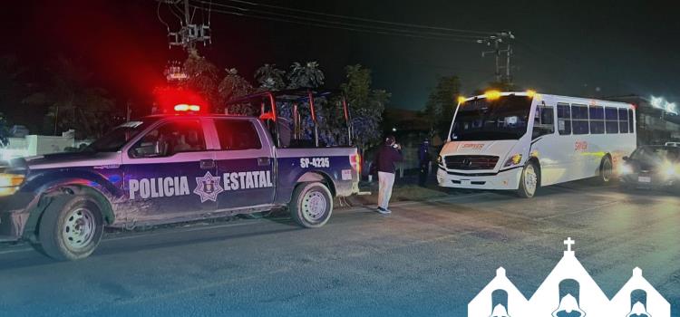 Camión atropelló a policía estatal