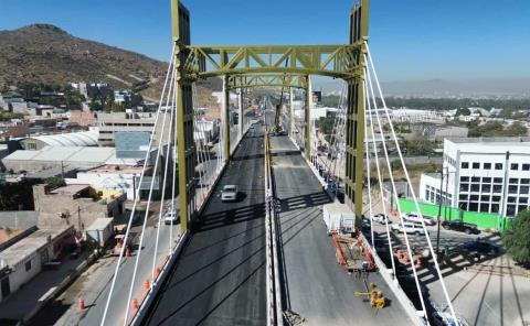 Mejora movilidad nuevo puente en circuito potosí

