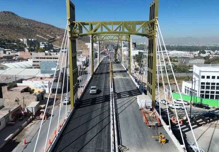 Mejora movilidad nuevo puente en circuito potosí