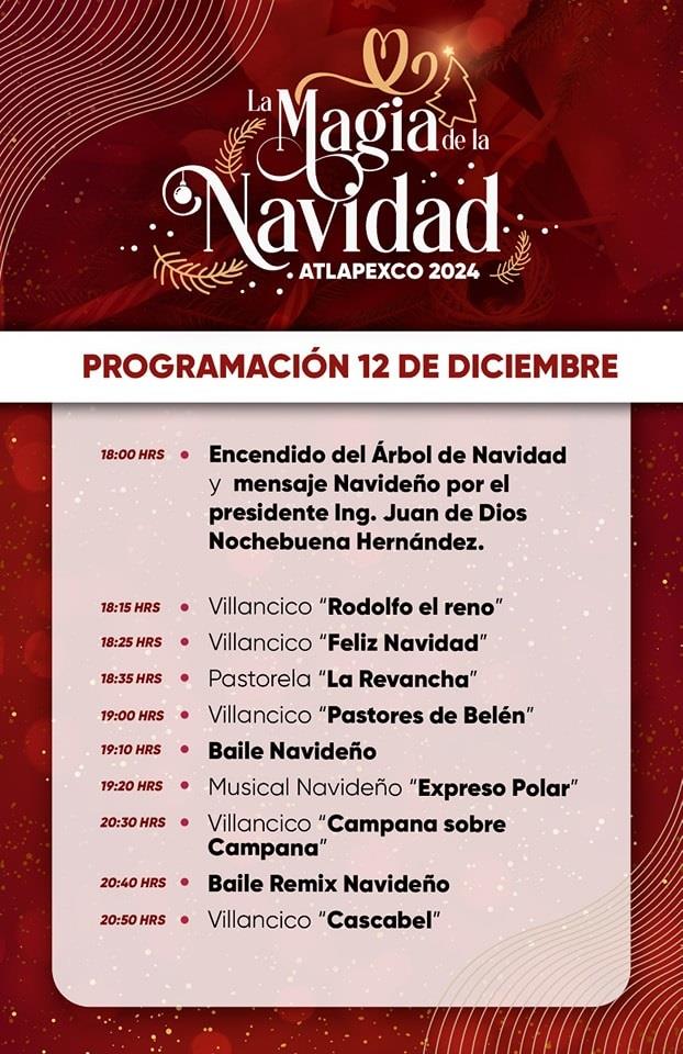 Invitan a encendido de árbol navideño