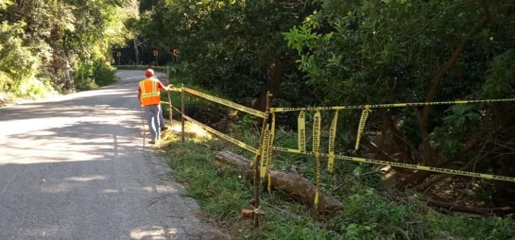 Grave peligro en la carretera federal