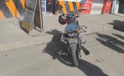 Motociclista atropellado
