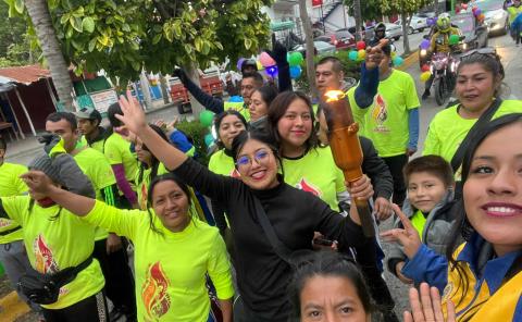 Sacrificio y fervor religioso: Antorcha Guadalupana San Juan Bautista