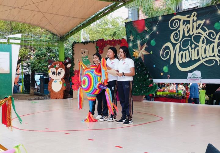 UN ÉXITO RESULTÓ EL PRIMER CONCURSO DE PIÑATAS NAVIDEÑAS EN TAMAZUNCHALE