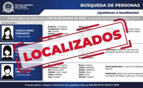 Localizaron a jóvenes desaparecidos