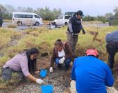 Hallaron restos óseos en Laguna del Mante