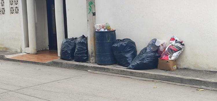 Continúa problema de recolección de basura Continúa problema de recolección de basura