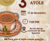 Celebran con éxito el 3er Festival del Atole